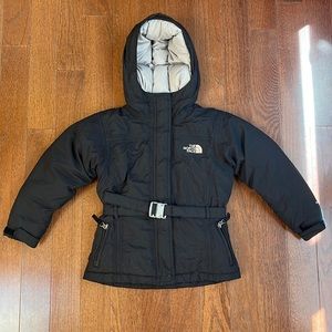 North Face Hyvent goose down hooded jacket